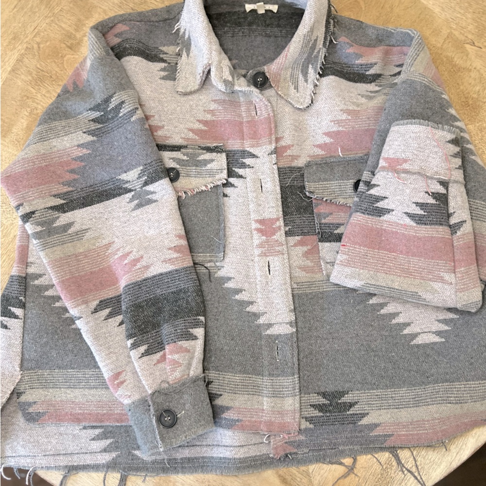 TRIBAL PATTERN JACKET